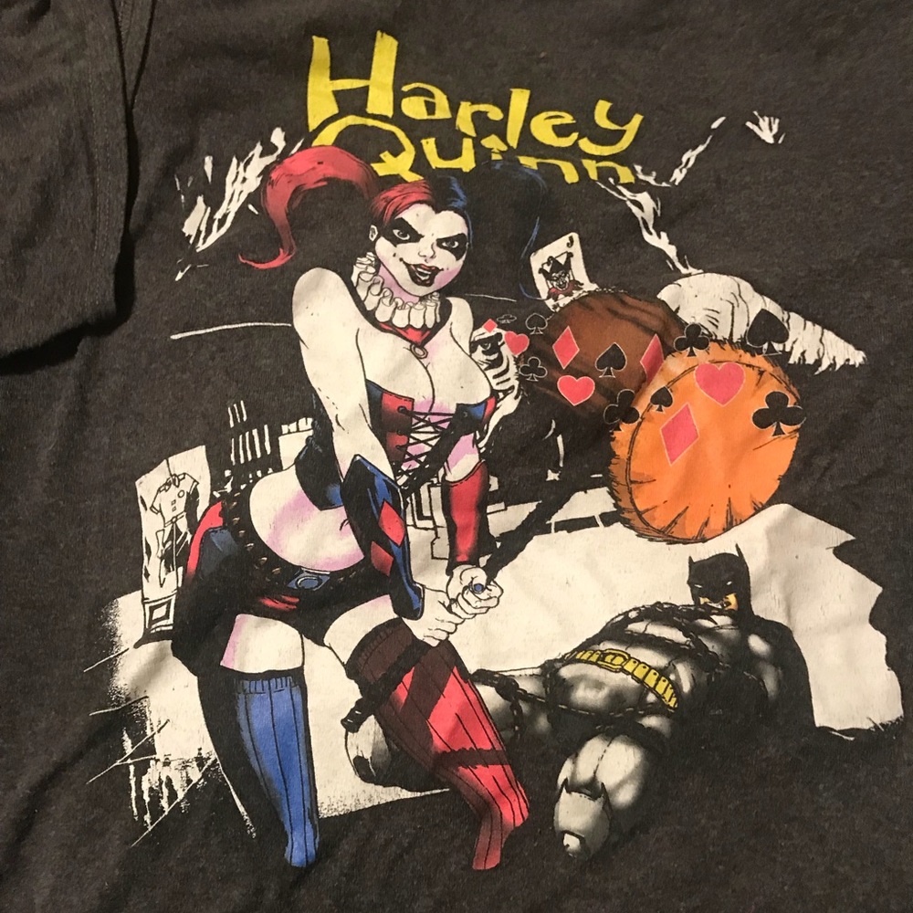 Spencers Harley Quinn T. Unisex XL